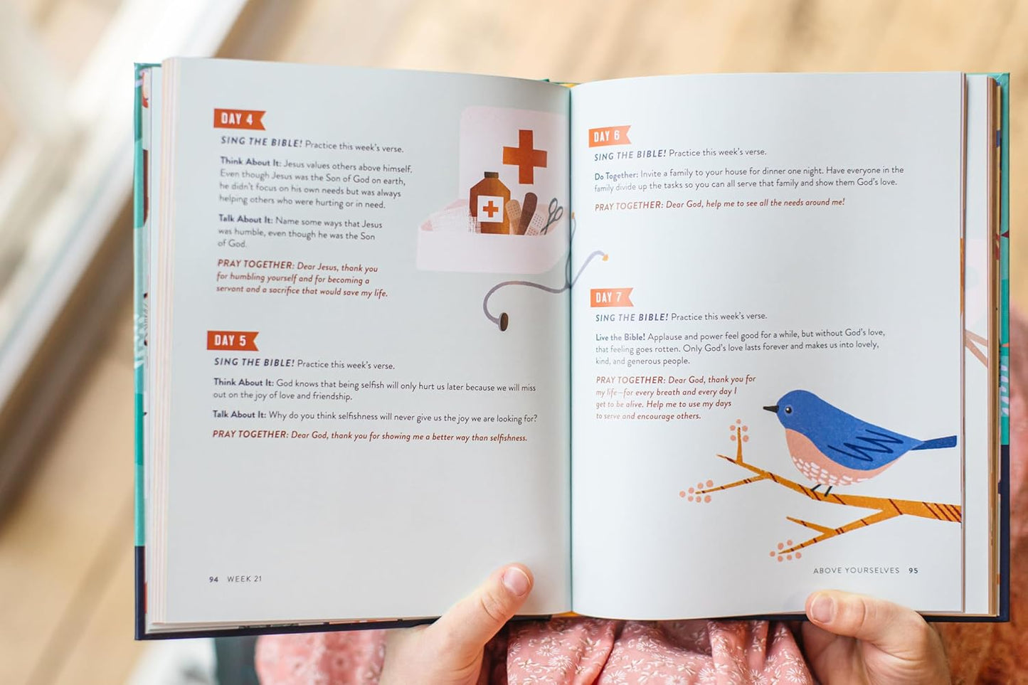 Sing the Bible: 52 Verses for Kids to Learn and Sing (Hardcover)