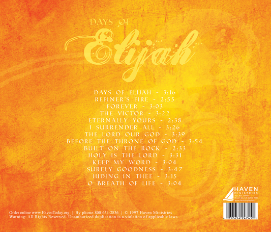Days of Elijah