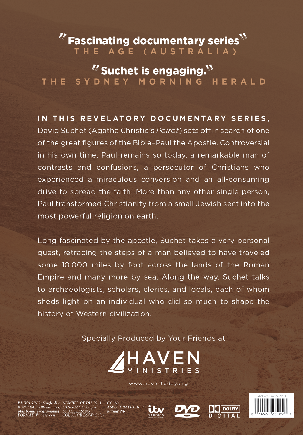 David Suchet: In the Footsteps of St. Paul