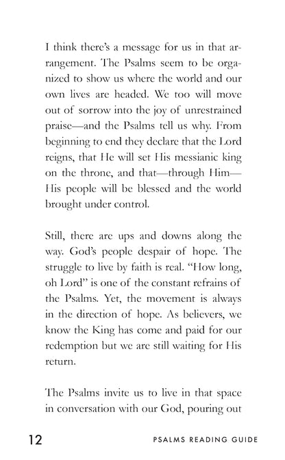 Psalms: A Reading Guide