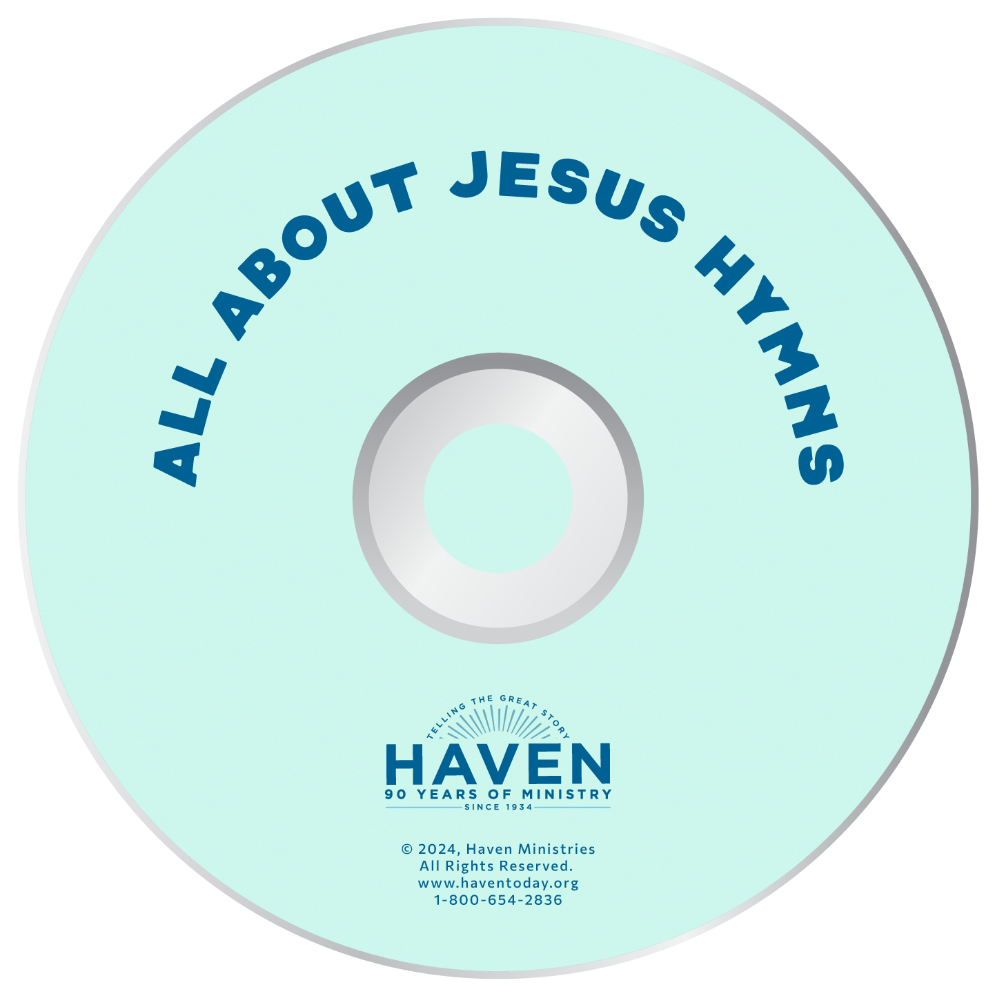All About Jesus Hymns with Booklet