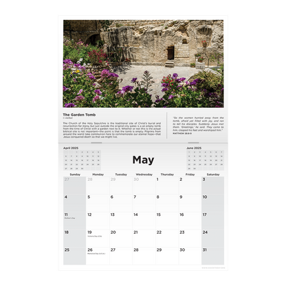 2025 Haven Calendar: The Holy Land