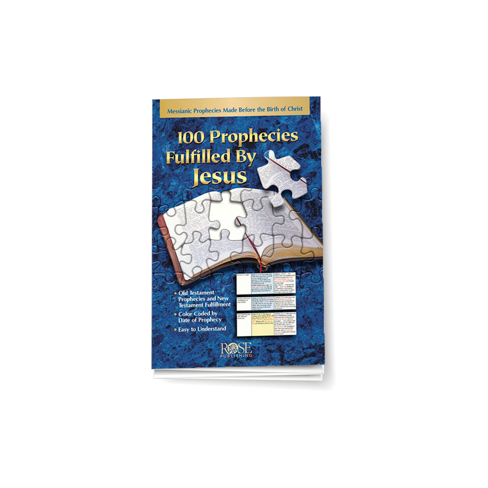 100 Prophecies Fulfilled By Jesus (Pamphlet)