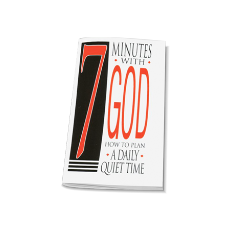 7 Minutes With God - Pamphlet